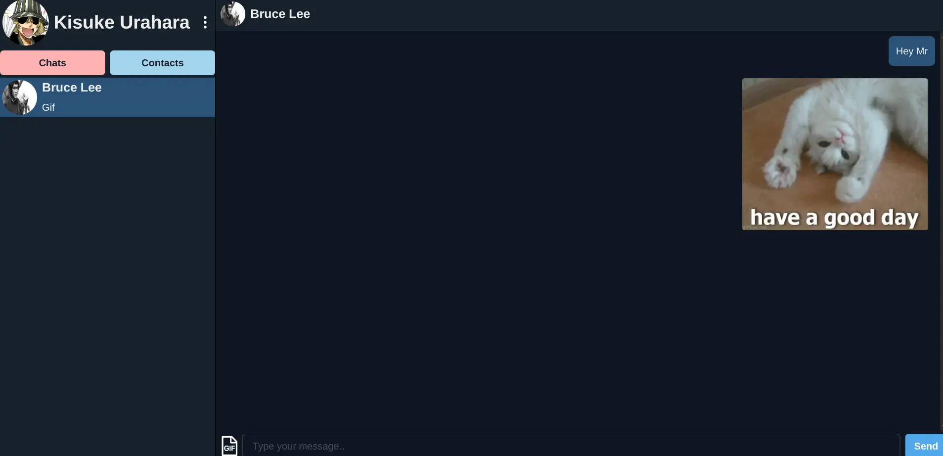 Ctrix Chat project - Chat App made in 2021 with Chakra UI and with no AI help